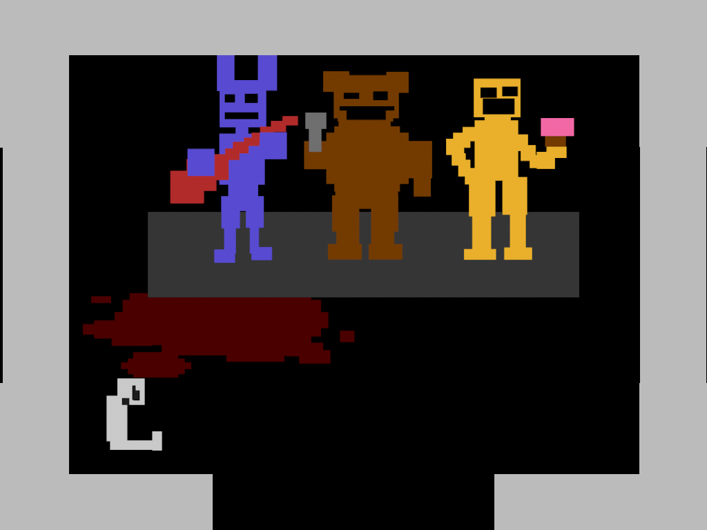 Remember the 5 dead children in the FNAF 2 SAVETHEM minigame well