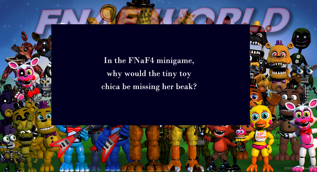 FNAF4 minigame, Five Nights at Freddy's