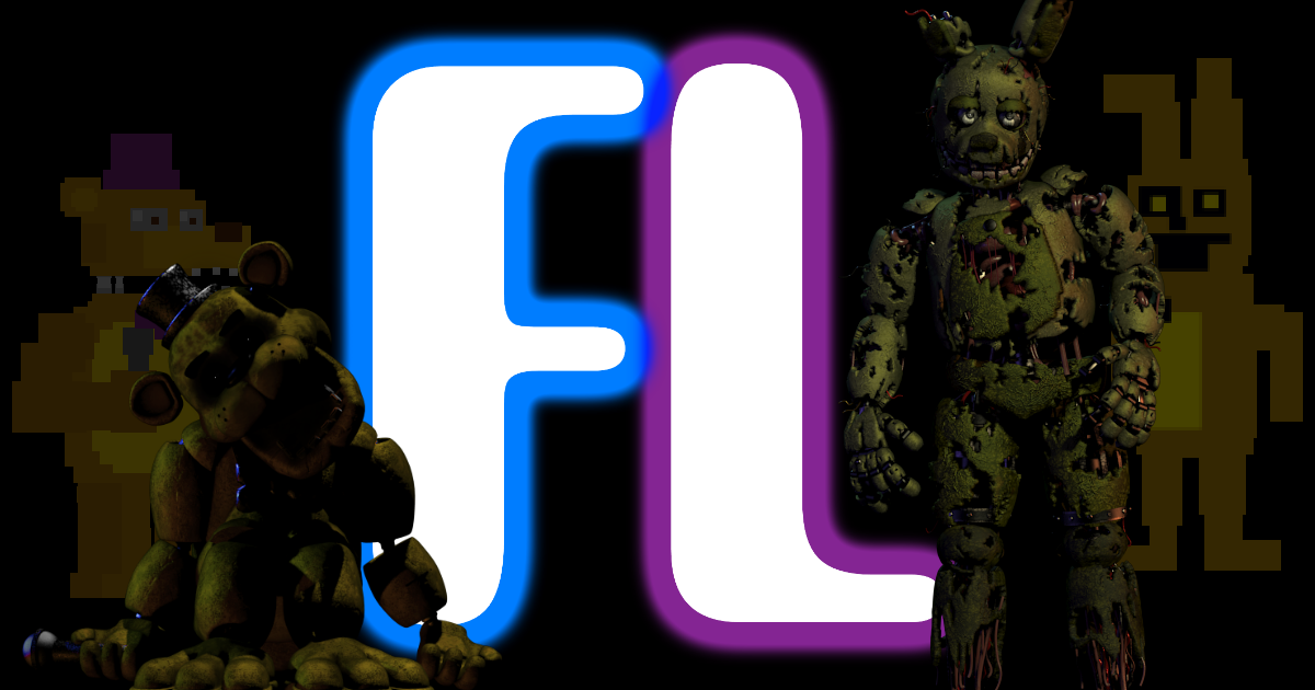 Notice how FredBear and female Spring Bonnie both have purple ties