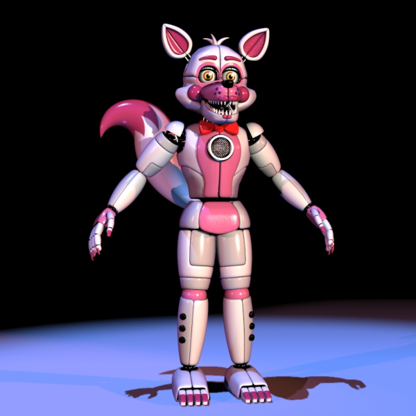 FNAF Funtime Foxy Five Nights At Freddy's Sister location Lolbit 8