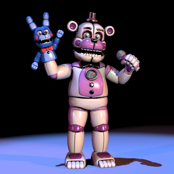 Funtime Freddy Five Nights At Freddy's Sister Location Papercraft