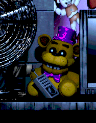 Fredbear full body Fnaf 2 1973 Thankyou teaser