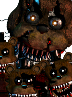 SPOILER WARNING!: FNaF 4 has apparently been FINALLY SOLVED! the book  states that the nightmare animatronics are blank endos with gas and not  sound illusion disks, sister location is directly connected with